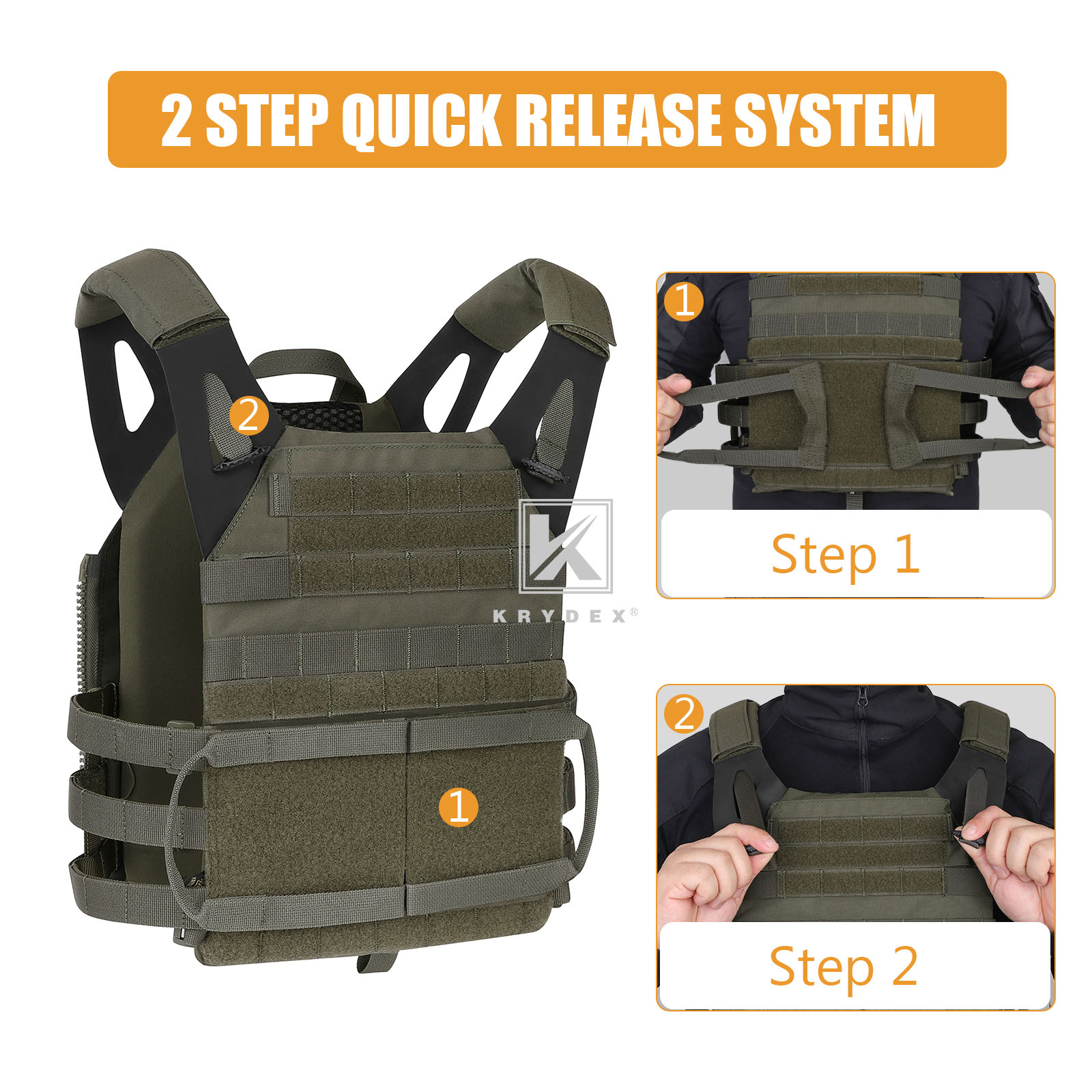 MODI (FLYYE) JPC Swift Tactical Plate Carrier - Fabric